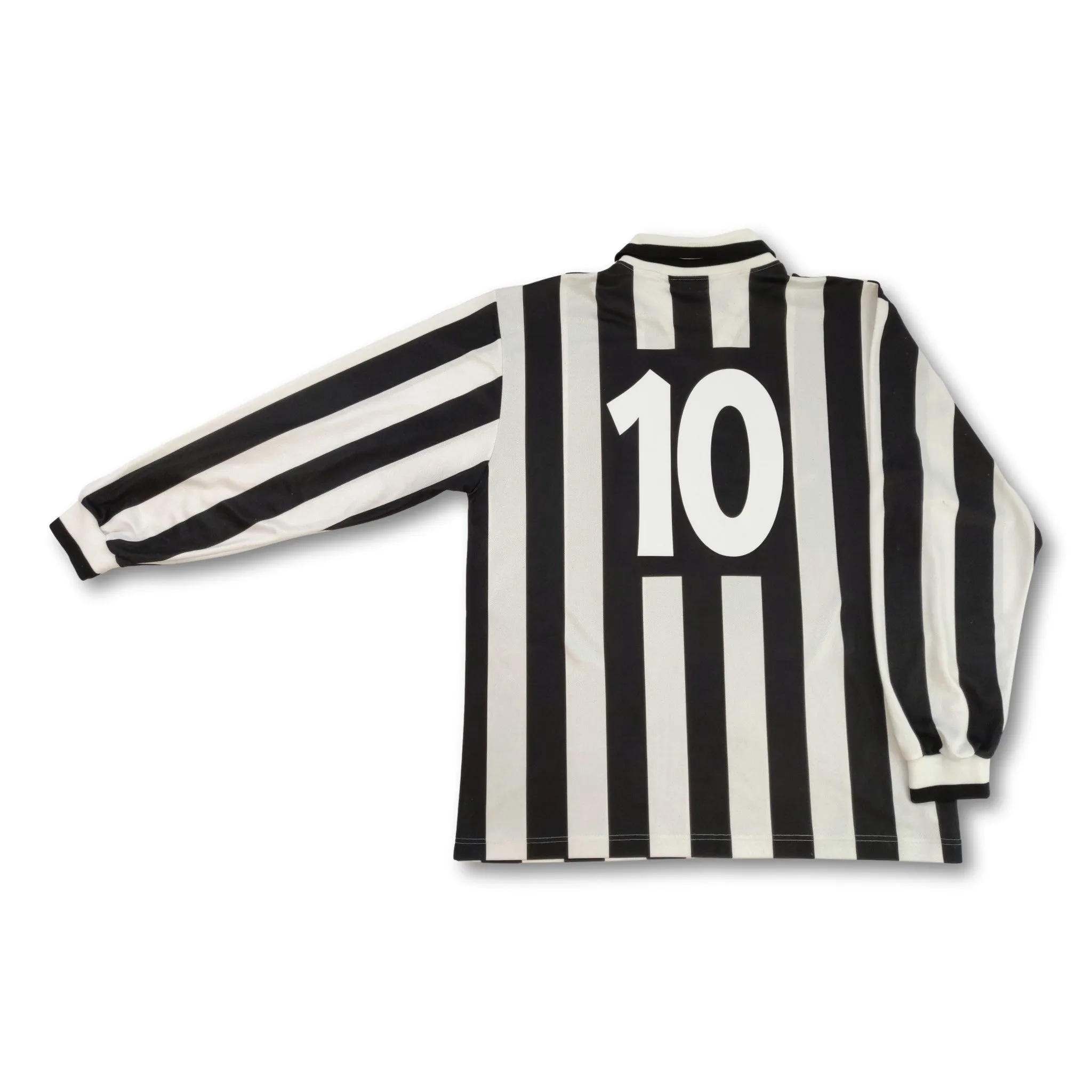 1994-95 black and white Kappa Juventus Torino Baggio #10 long-sleeve