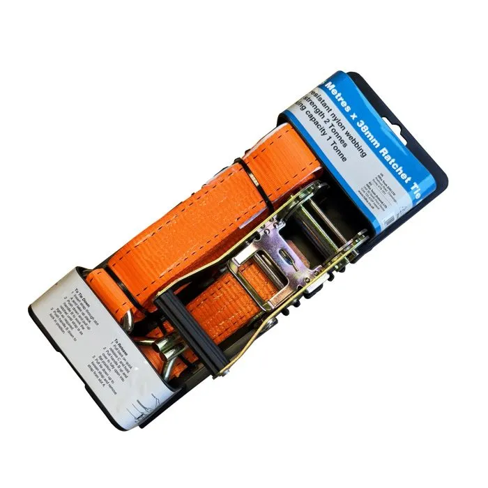 38mm x 5m HD Ratchet Tie Down