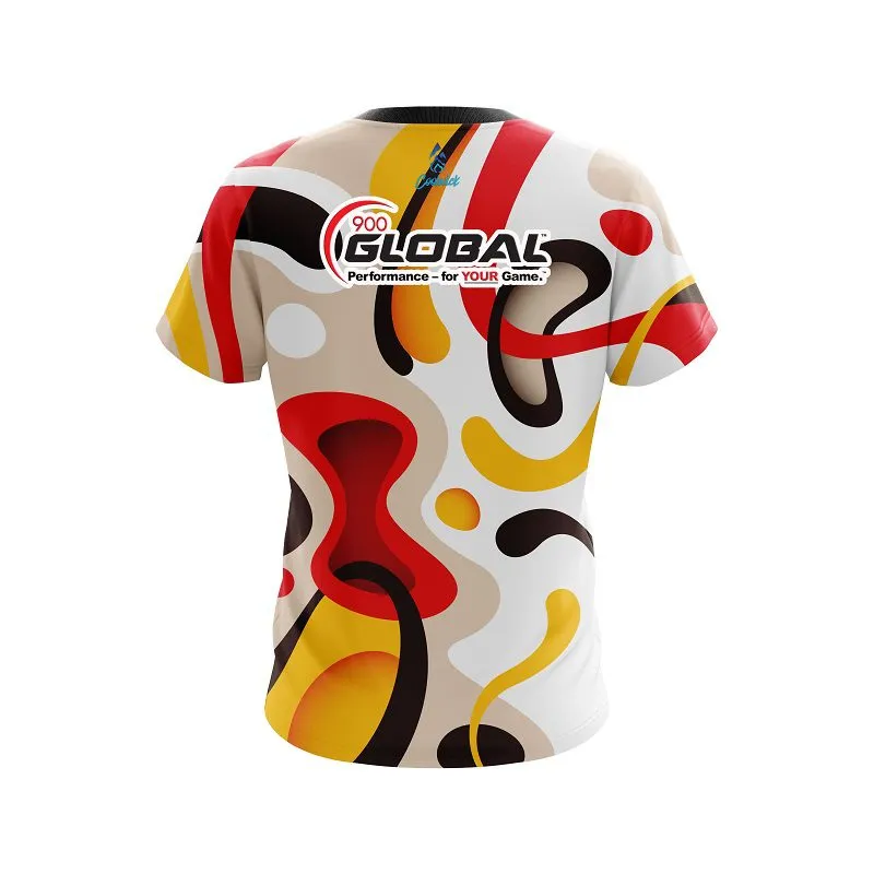 900 Global Modern Art CoolWick Bowling Jersey