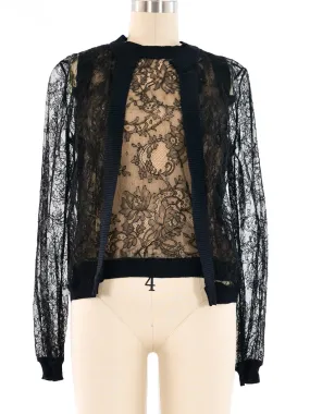 Bill Blass Lace Twin Set