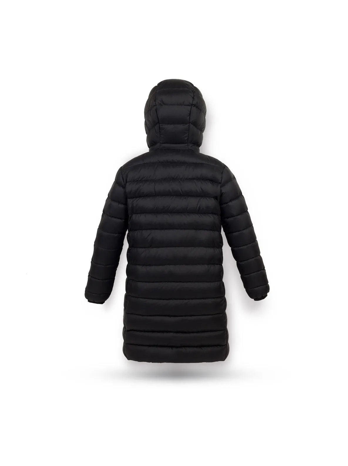 Black Coffee Fluff Kids Coat