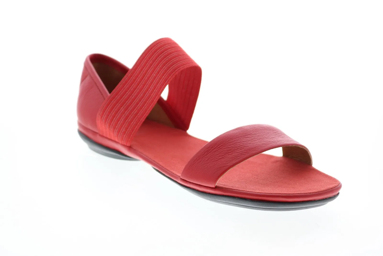 Camper Right Nina 21735-069 Womens Red Slip On Strap Sandals