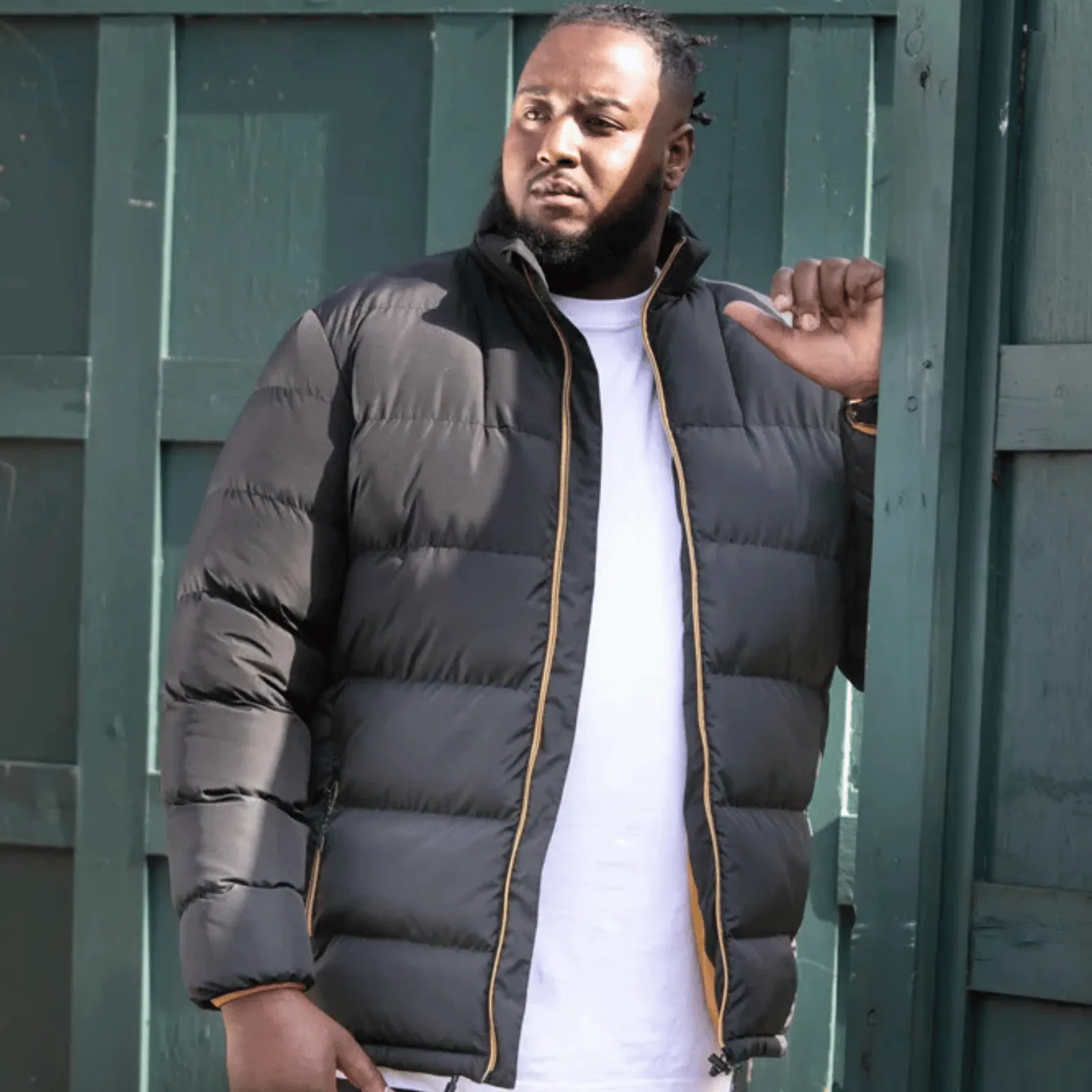 D555 Mens Cristiano Big & Tall Padded Jacket