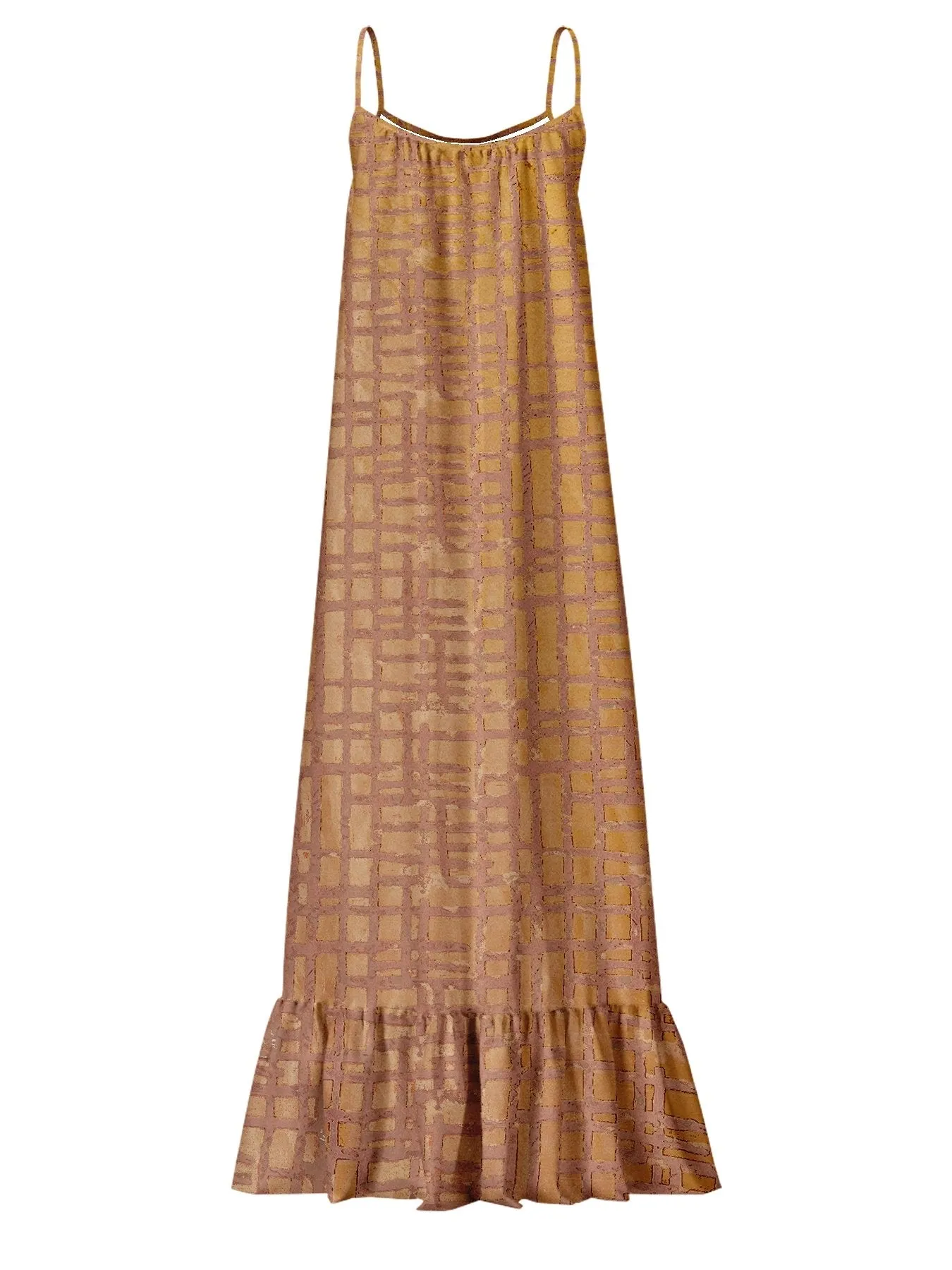 Gold Dhaw Fari Dress