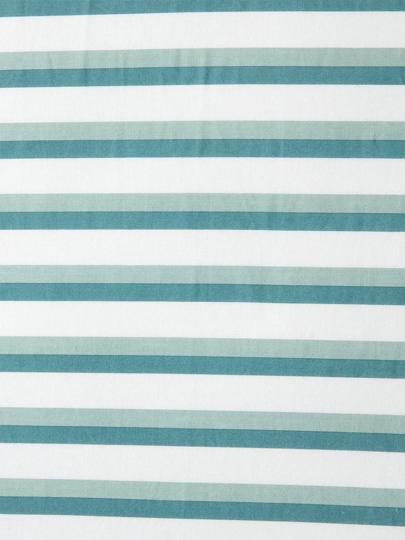 Fitted Sheet for Children, Work in Progress - green medium striped