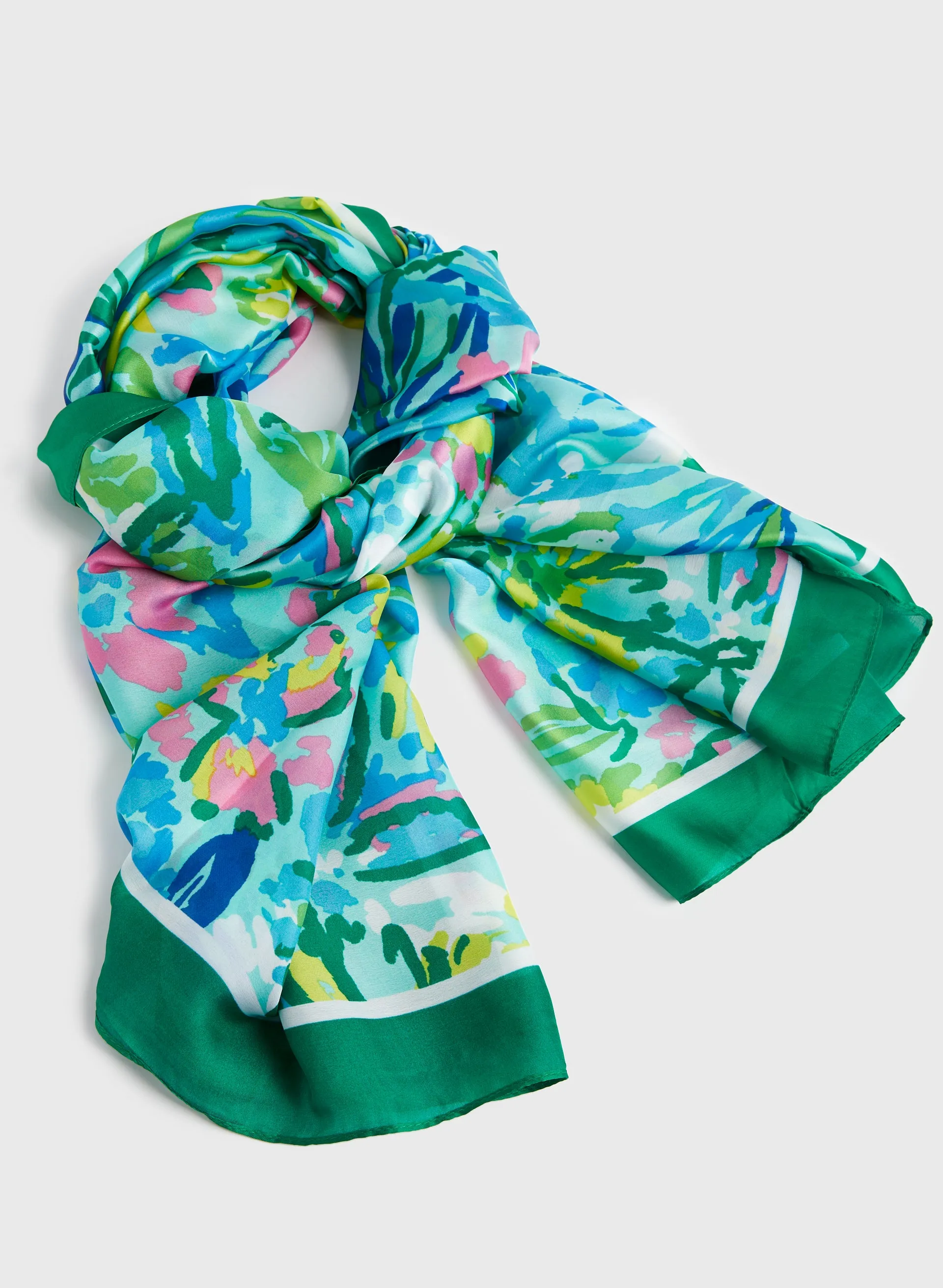 Floral Pattern Scarf