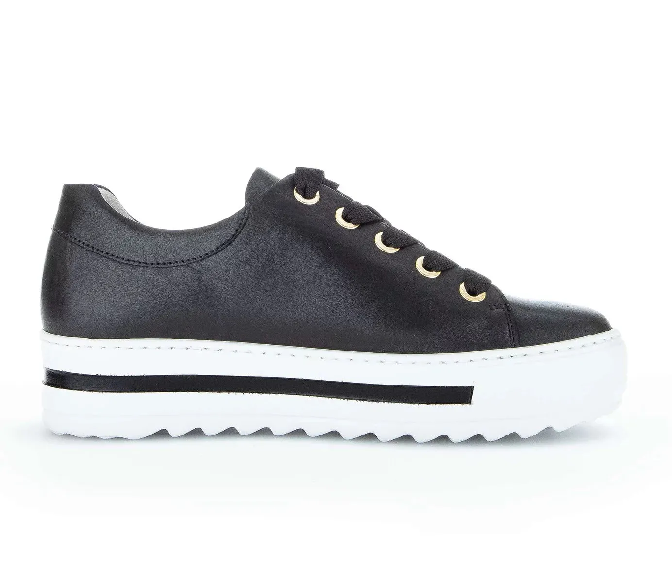 Gabor Sneakers Leather Grommets