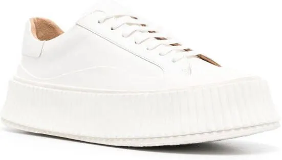 Jil Sander low-top lace-up sneakers Neutrals