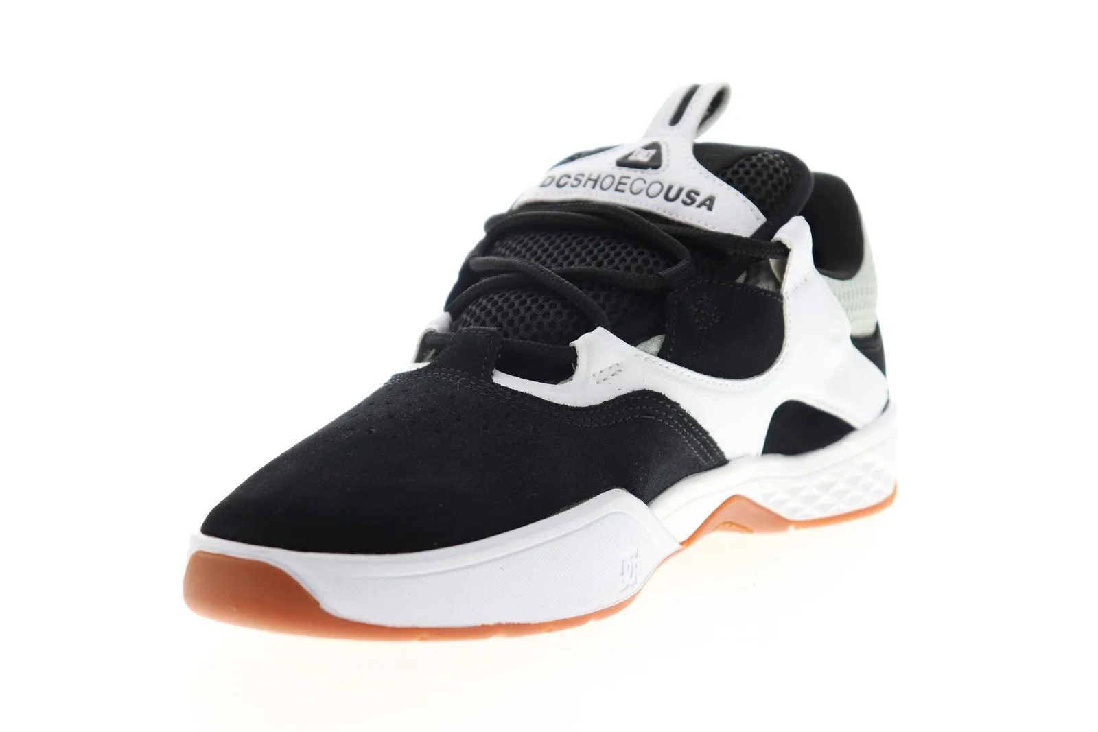 Kalis ADYS100506 Men's Black Suede Lace Up Skate Sneakers
