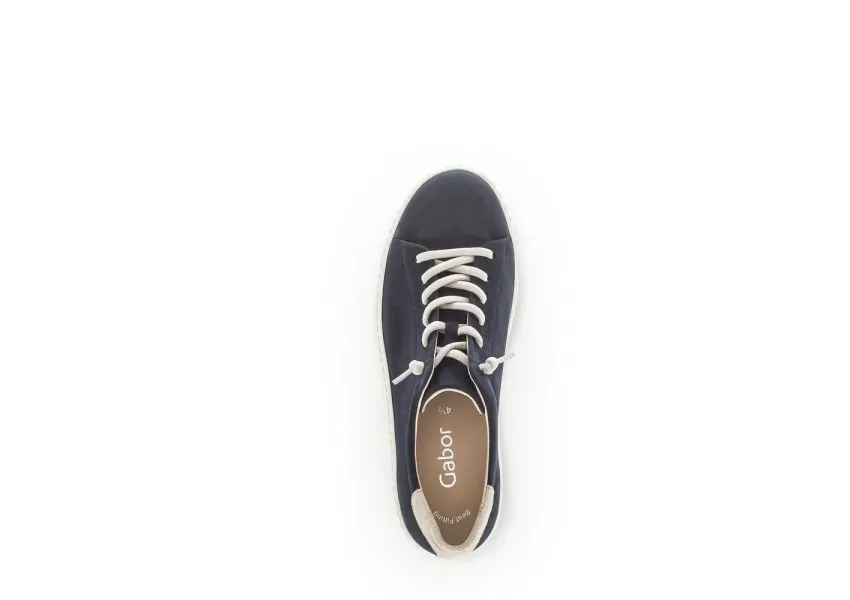 Lace Letters Blue NB
