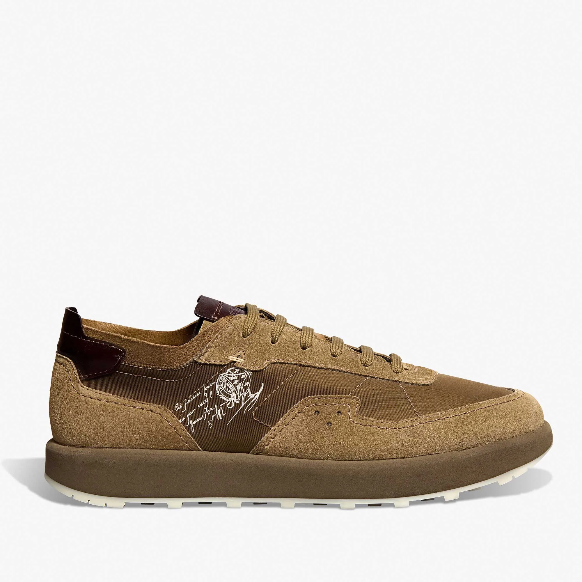 Light Track Suede Calf Nylon Sneakers