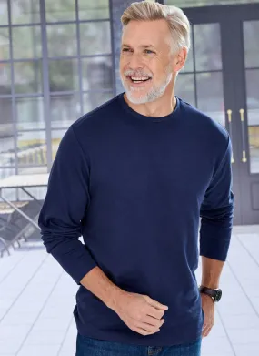 Long Sleeve Crew Neck Jersey Top