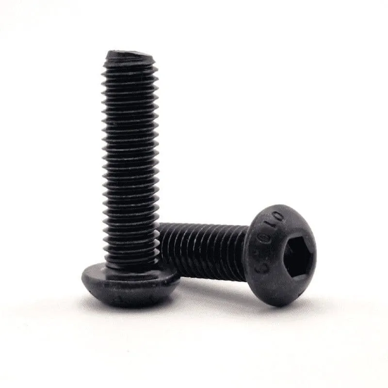 M4 x 40mm Socket Button Head Screws (ISO 7380) - High Tensile Steel 10.9 Self Colour