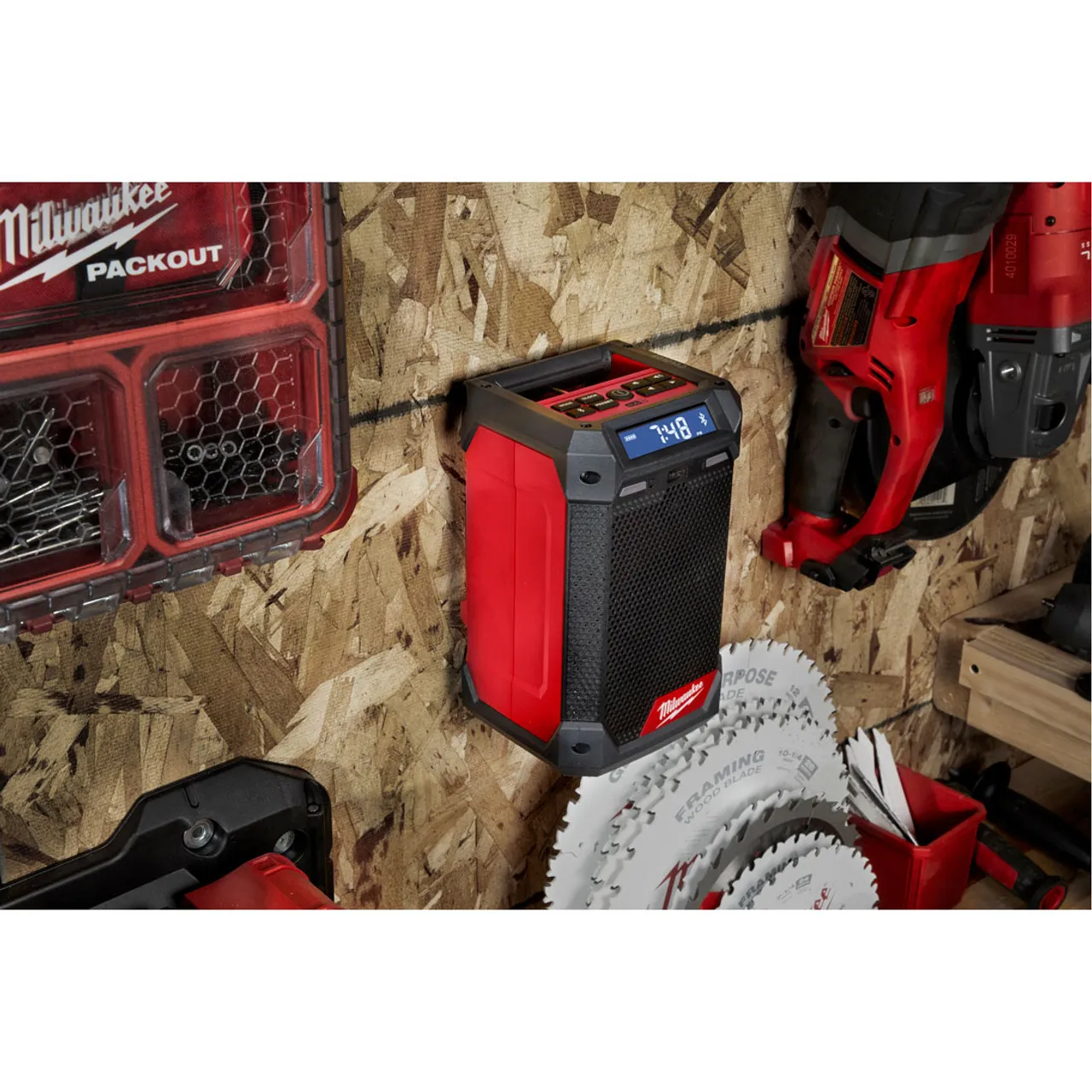Milwaukee DAB+ Radio 12V M12RCDAB+-0 Skin Only