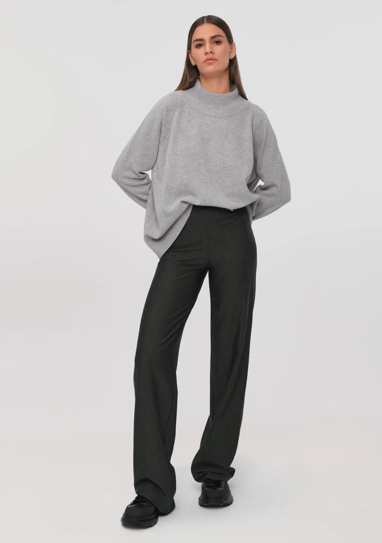 Gray MOIRAI sweater