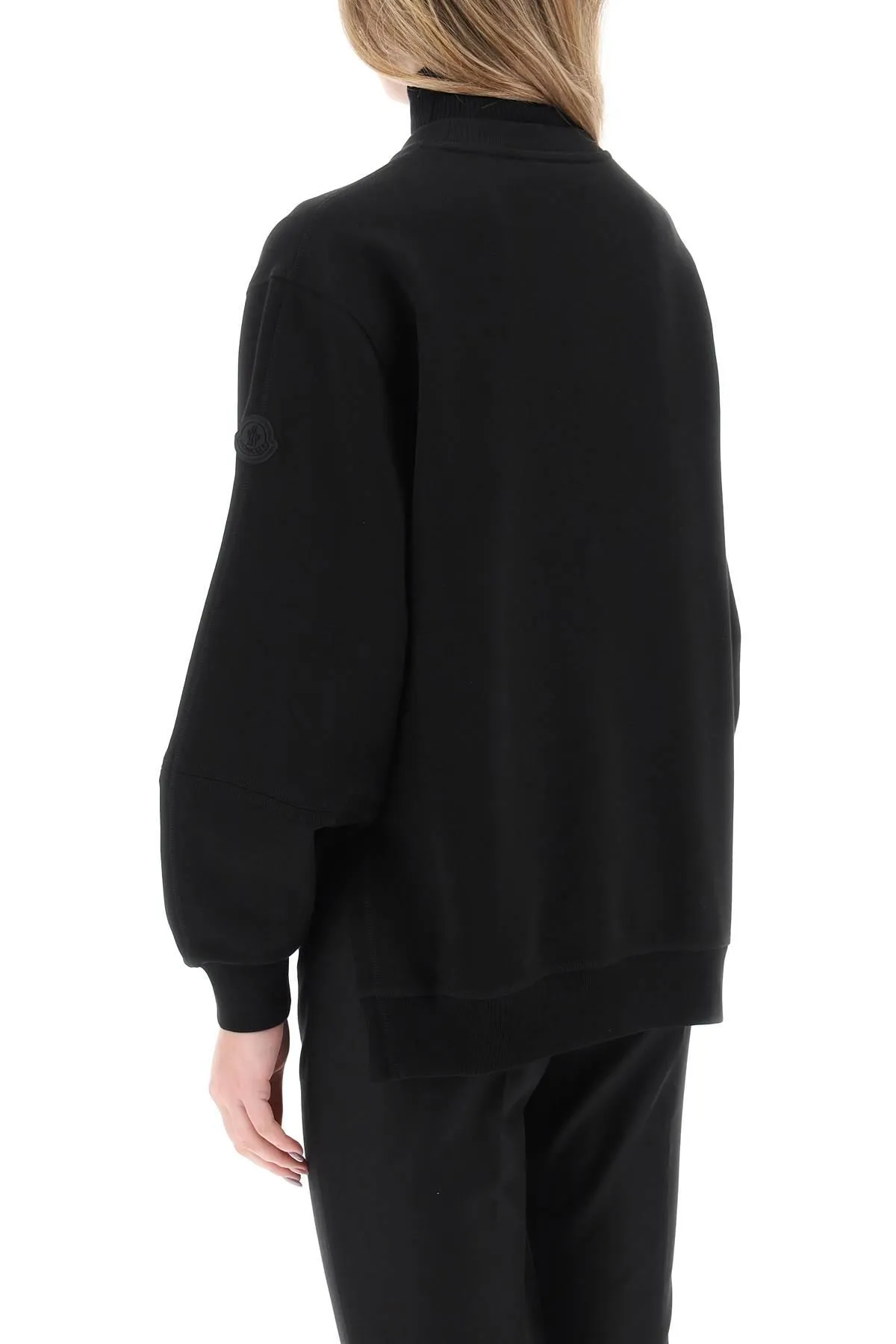 Moncler    Moncler Crewneck Sweatshirt With Emb