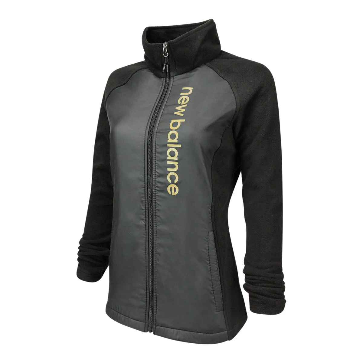 New Balance Women's Quilted Fleece Jacket with Full Zip - Buy Now