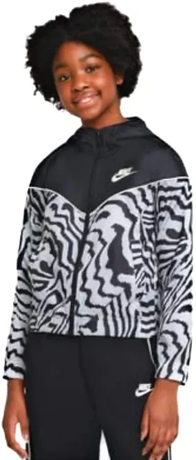 Nike Windrunner Girls' Printed Jacket