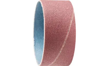 Pferd 41254 2" x 1" Abrasive Spiral Band | Cylindrical Shape | Aluminum Oxide 150 Grit | Sold by Box of 100