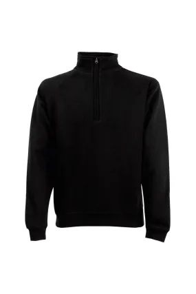 Premium 70 30 Zip Neck Sweatshirt | Fruit of the Loom