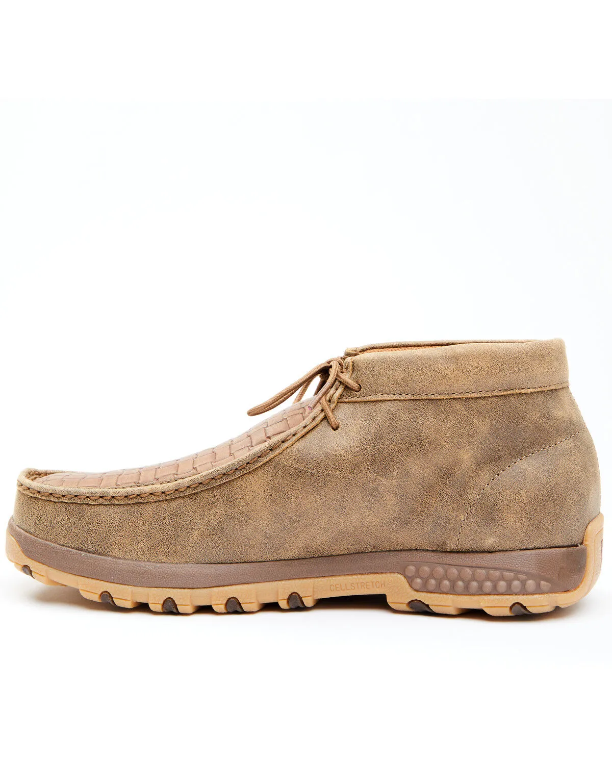 Twisted X Men's Weave Print Chukka Shoes - Moc Toe