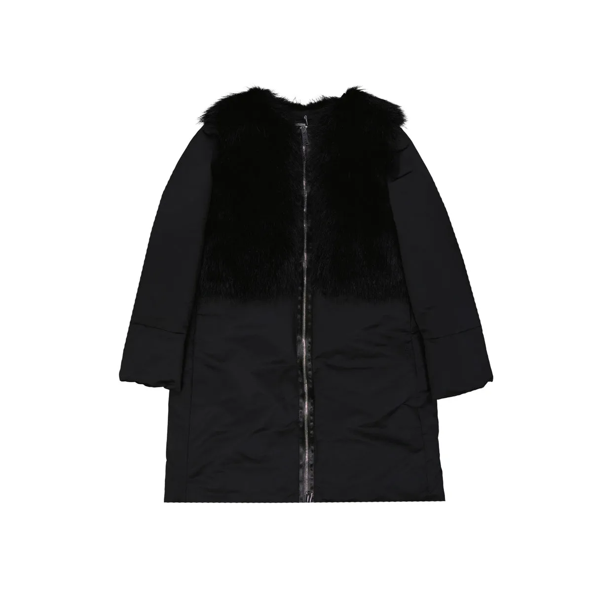 Puffer Jacket with Hood for Women in Petite Sizes - Available in Black, Blue, and Olive