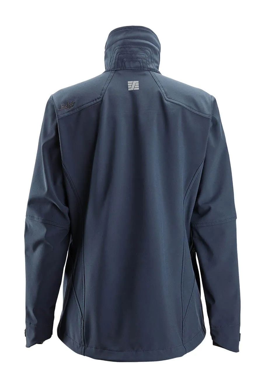 Snickers Windproof Softshell Work Jacket for Women Navy 1247