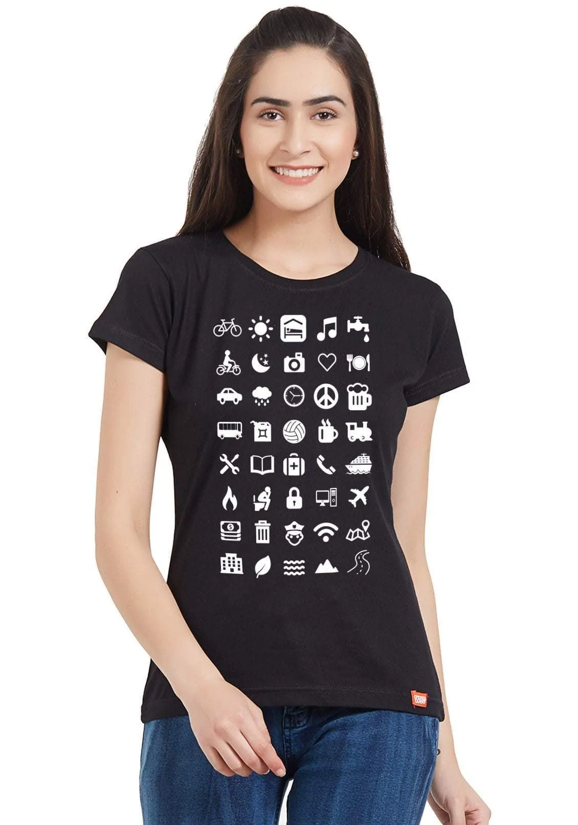 Travel Icons Women's T-Shirt