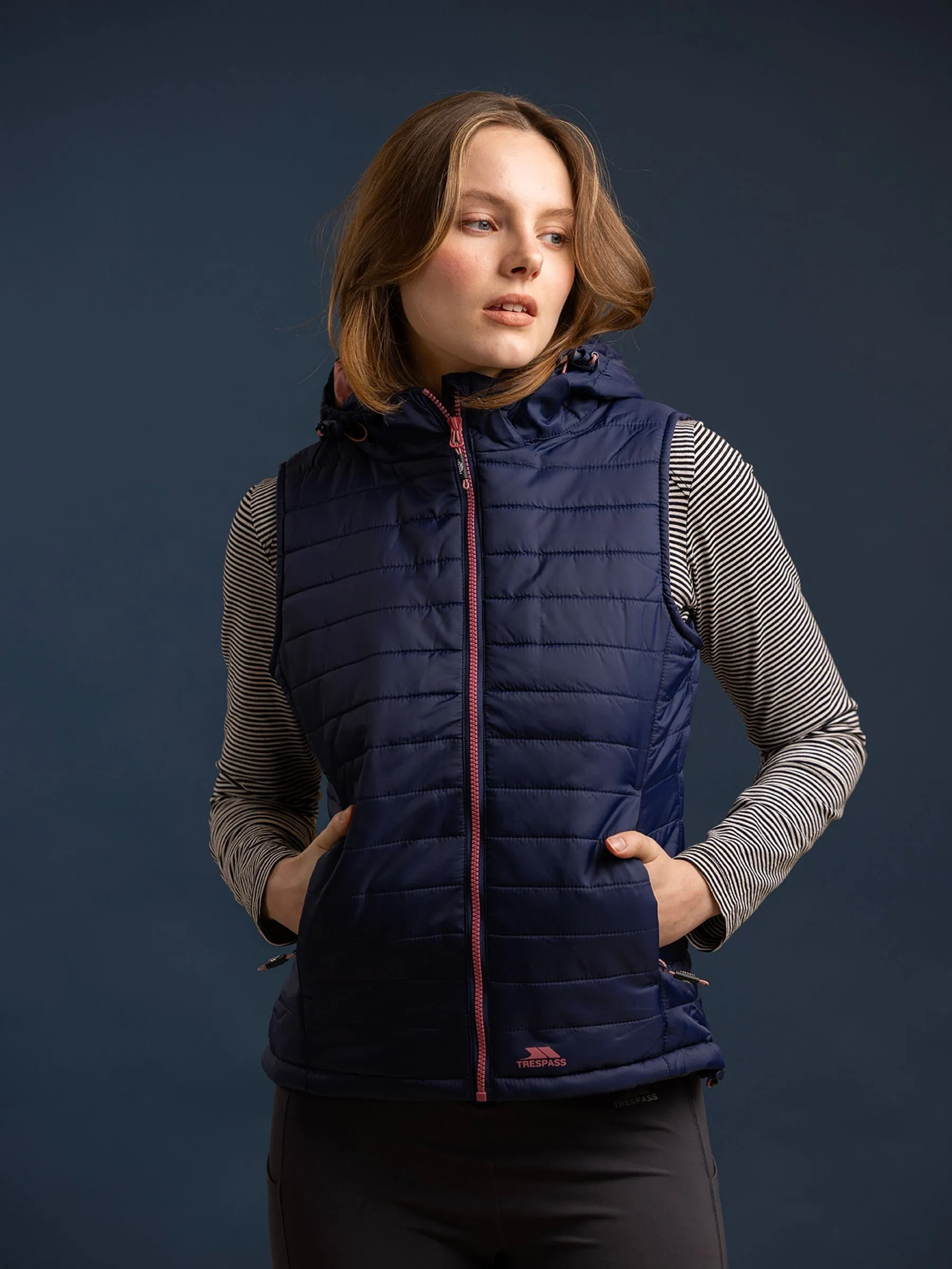 Trespass Blue Aretha Casual Gilet